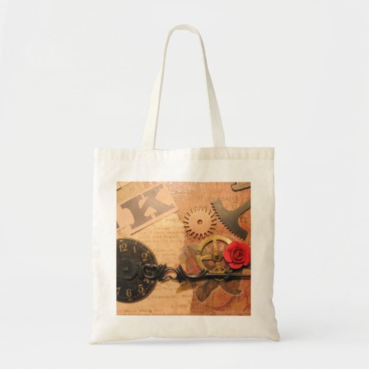 Steampunk Shopper Tote Bag (Voorkant)