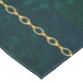 Steampunk-sieraden Horloge op een groene achtergro Tafelkleed (Gekanteld)