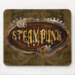 Steampunk Sign Mousepad Muismat