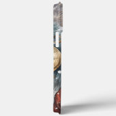 Steampunk Sinterklaas Klok Werk en Sneeuwbomen Case-Mate iPhone Case (Achterkant / Rechts)