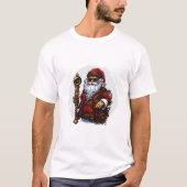 Steampunk Sinterklaas Retro Style T-shirt (Voorkant)