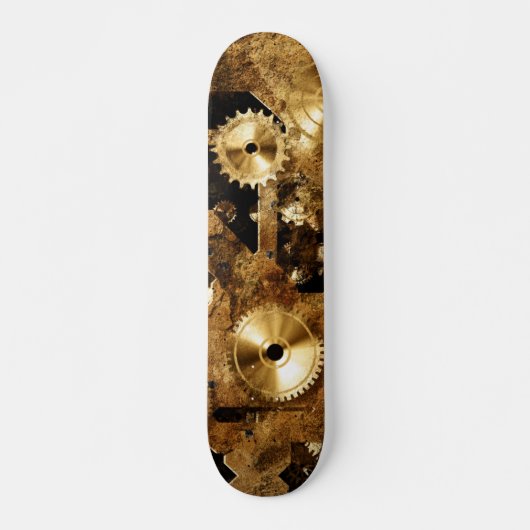 Steampunk Skateboard (Voorkant)