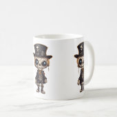 Steampunk Skeleton Mok (Voorkant rechts)