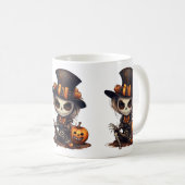 Steampunk Skeleton Mok (Voorkant rechts)