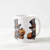 Steampunk Skeleton Mok (Voorkant rechts)