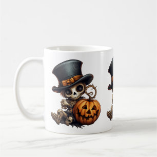 Steampunk Skeleton Mok