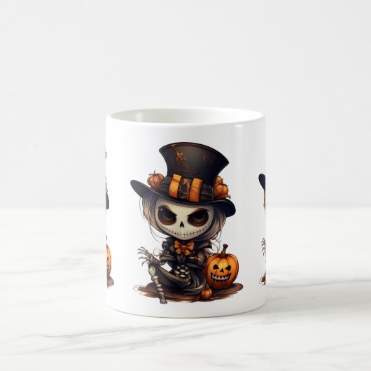 Steampunk Skeleton Mug (Centre)