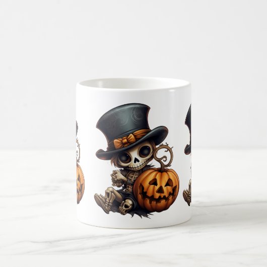 Steampunk Skeleton Mug (Centre)
