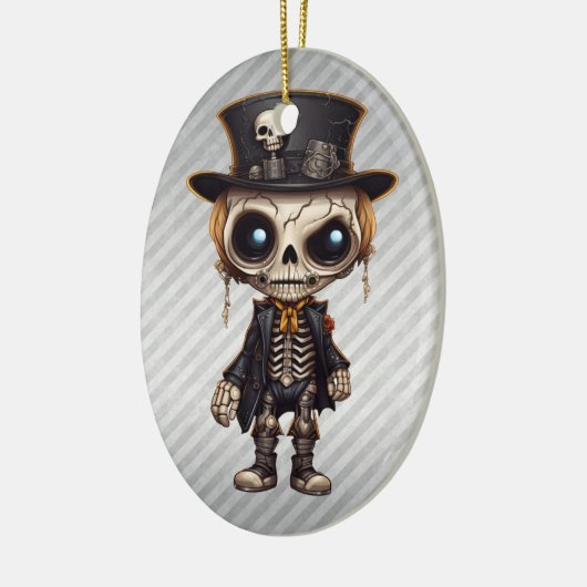 Steampunk Skeleton Ornament (Links)