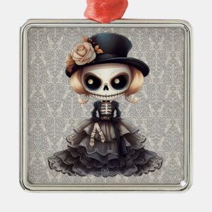 Steampunk Skeleton Ornament