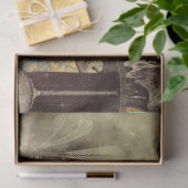 SteamPunk-Skull-Butterfly-Papier Mousseline Tissuepapier (Geschenk)