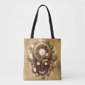 Steampunk Skull Gothic Style Draagtas (Voorkant)