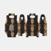 Steampunk Skull in Top Hat/Gas Mask Thunder_Cove Bedankdoosjes (Uitgevouwen)