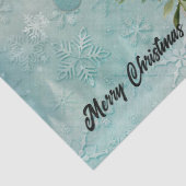 Steampunk sneeuwpop en steampunk sneeuwvrouw tissuepapier (Detail)