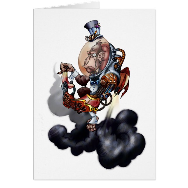 Steampunk Space Chimp (Voorkant)