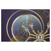 Steampunk Spider op Paarse achtergrond Stof (Fat Quarter)