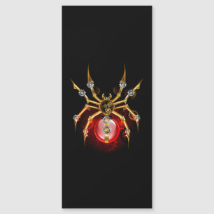 Steampunk spin op zwart