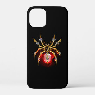 Steampunk spin op zwart iPhone 12 mini hoesje