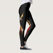 Steampunk spin op zwart leggings (Rechts)