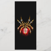 Steampunk spin op zwart menu (Voorkant)