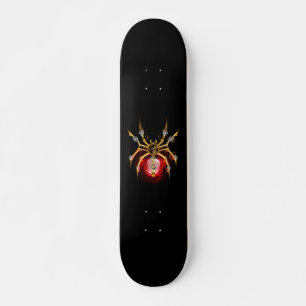 Steampunk spin op zwart skateboard