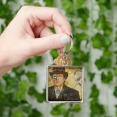 Steampunk Square Sleutelhanger (Hand)