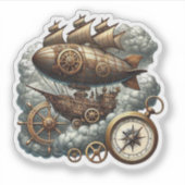 Steampunk Sticker (Voorkant)