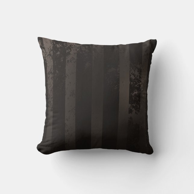 Steampunk striped brown background kussen (Voorkant)