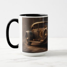 Steampunk Style Classic Car Mok