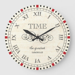  Steampunk Style Philosophy Clock Grote Klok