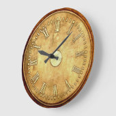 Steampunk Style Rust Edged  Grote Klok (Hoek)