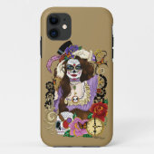 Steampunk Sugar Skull Case-Mate iPhone Case (Achterkant)