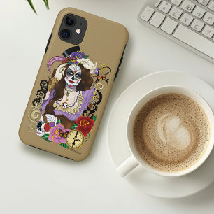 Steampunk Sugar Skull iPhone 11 Hoesje