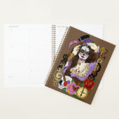 Steampunk Sugar Skull Planner (Display)