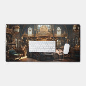 Steampunk Super Auto Snelheid Auto Bureaumat (Keyboard & Muis)