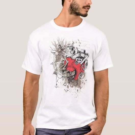 steampunk t-shirt (Voorkant)