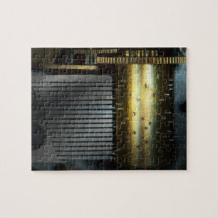 Steampunk - tandwielen - muziekmachine legpuzzel