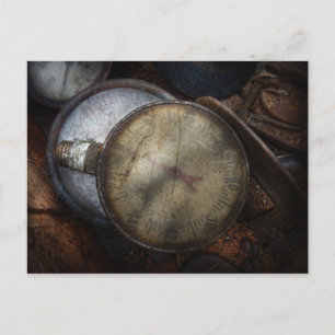 Steampunk - te koop aangeboden kooi briefkaart