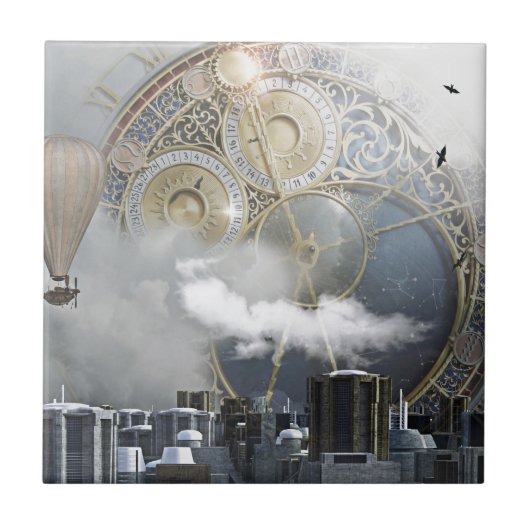 Steampunk Tegeltje (Voorkant)