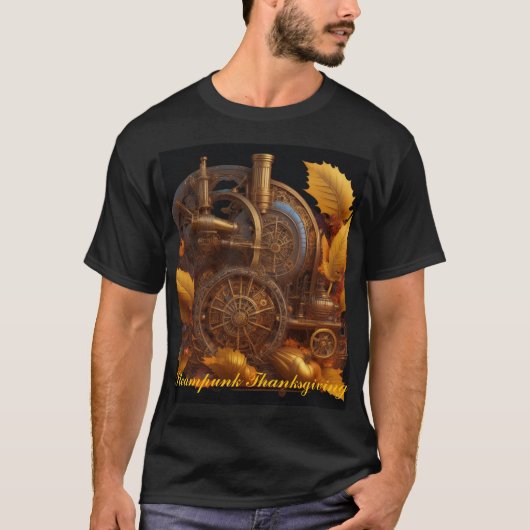 Steampunk-Thanksgiving T-shirt (Voorkant)