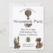 Steampunk-thema Kaart (Voorkant)