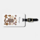 Steampunk Theme Thunder_Cove Bagagelabel (Voorkant horizontaal)