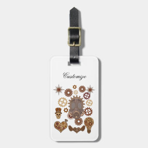 Steampunk Theme Thunder_Cove Bagagelabel