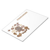 Steampunk Theme Thunder_Cove Notitieblok (Schuin)