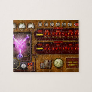 Steampunk - Tijdelijke Flux Legpuzzel