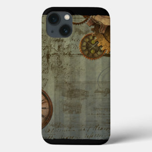Steampunk-tijdmachine iPhone 13 Hoesje
