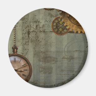 Steampunk-tijdmachine Magneet