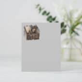 Steampunk tijdmachine -  schatkist (Staand voorkant)