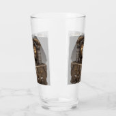 Steampunk tijdmachine -  schatkist glas (Links)