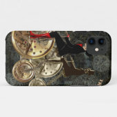 Steampunk-tijdreis, klokwerk pensny farding Case-Mate iPhone case (Achterkant (horizontaal))